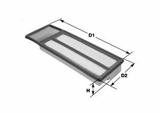 CLEAN FILTERS Воздушный фильтр MA3071